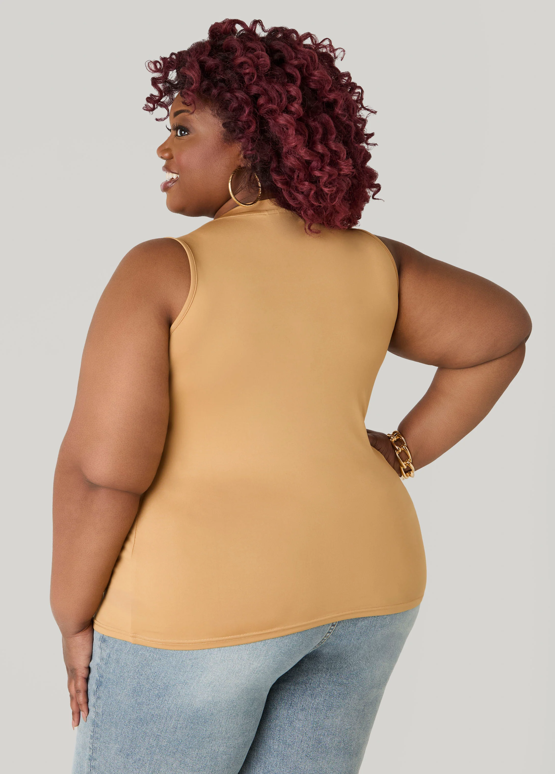 Basic Knit Cami Top - Image 10