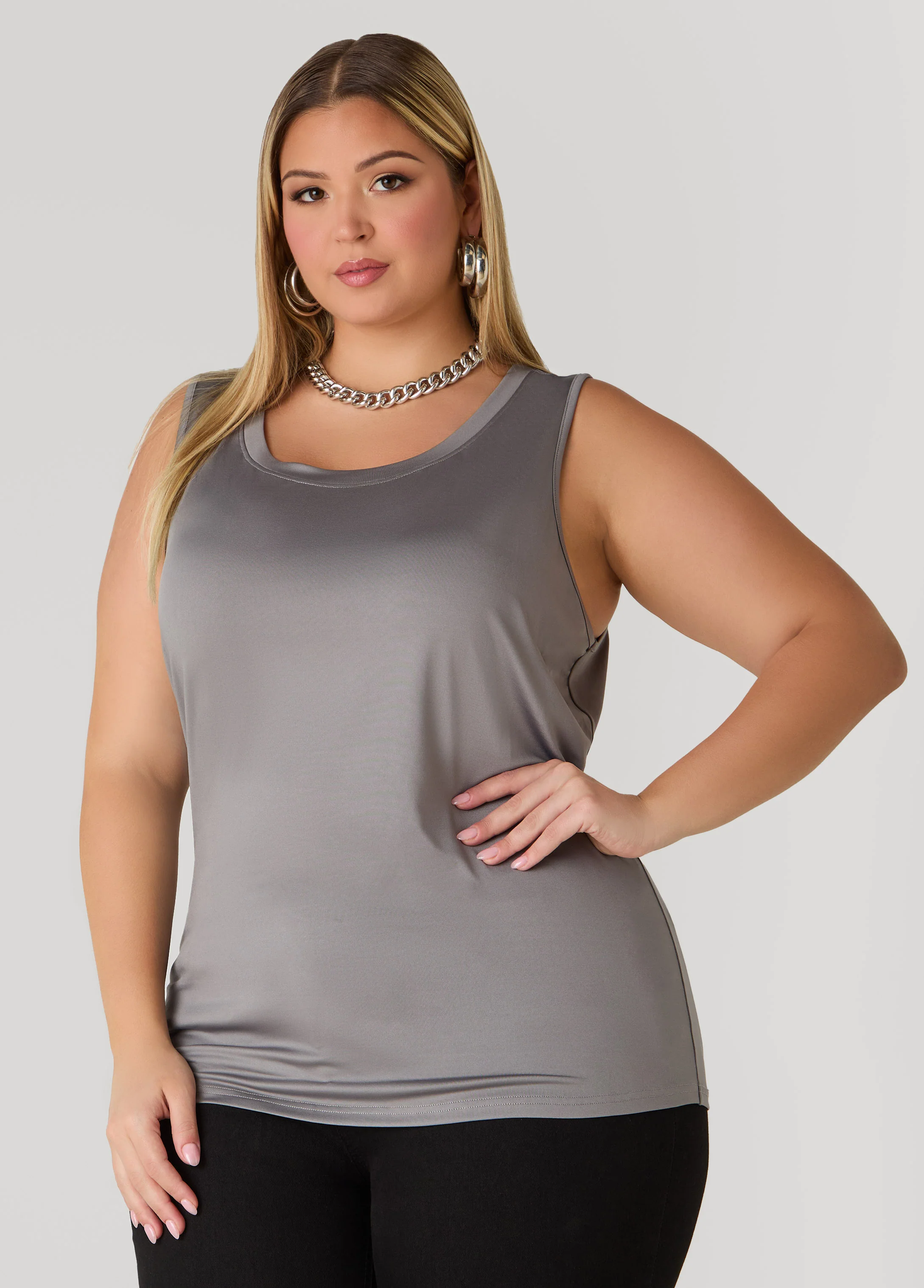 Basic Knit Cami Top - Image 19