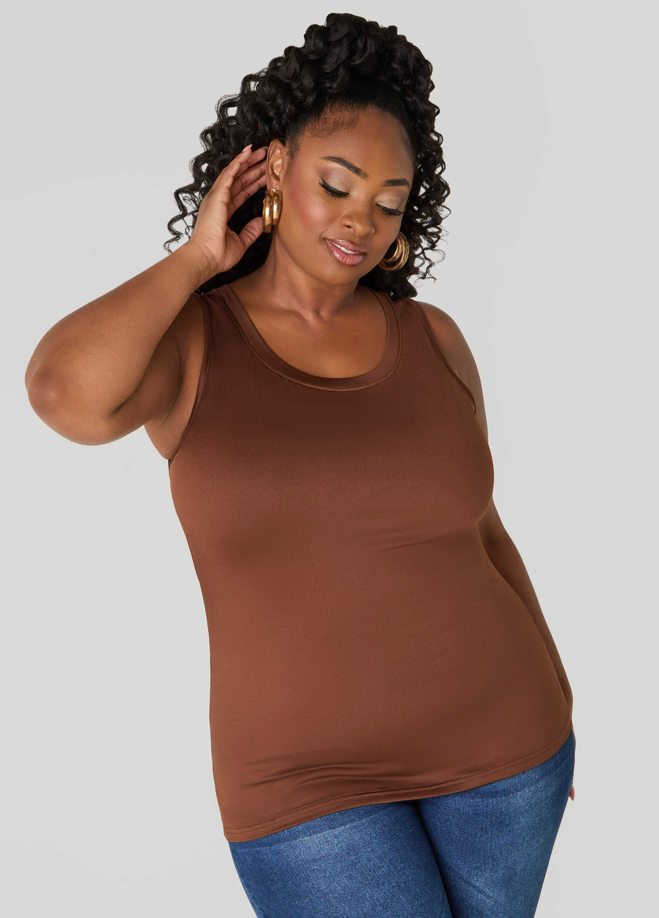 Basic Knit Cami Top - Image 20