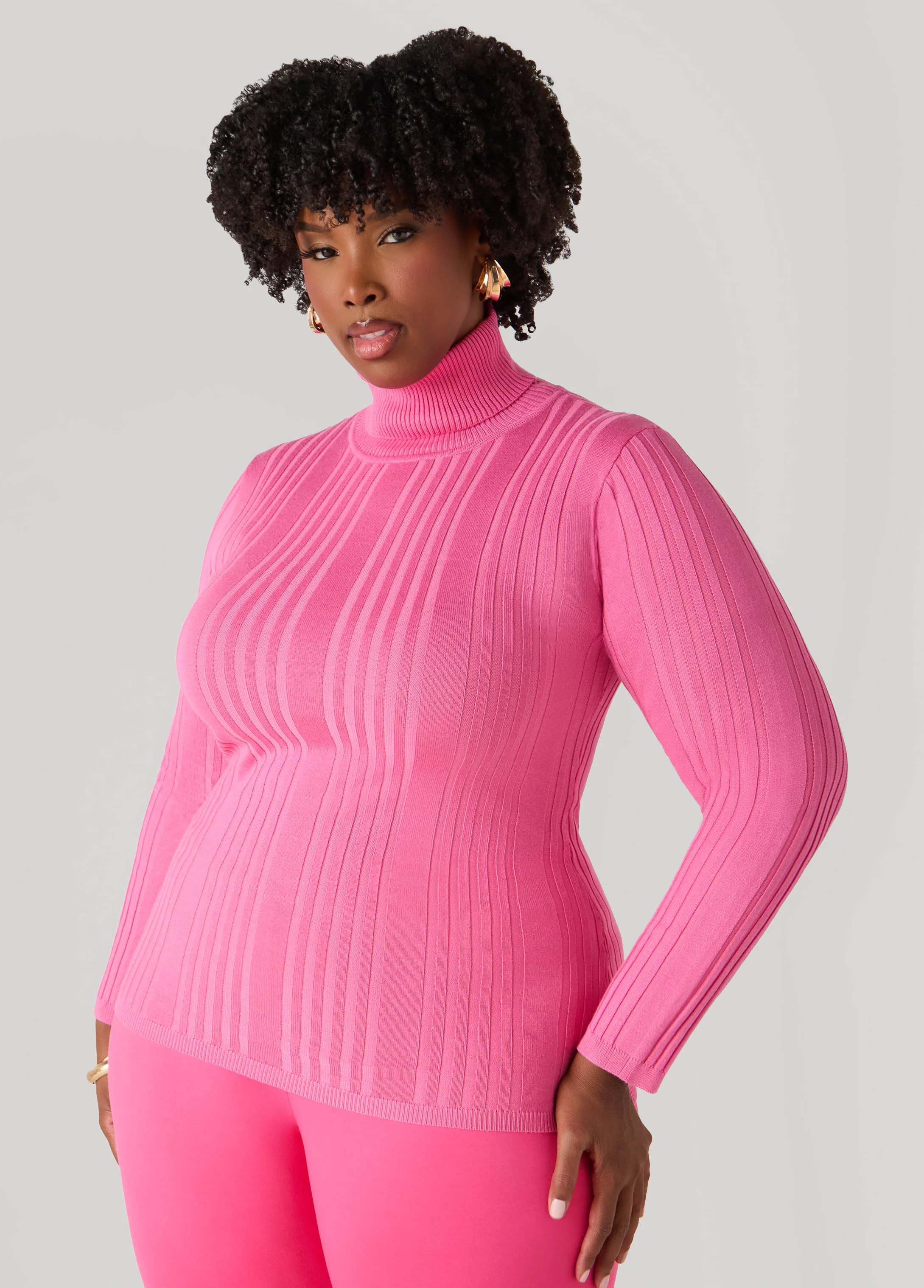 Pullover Turtleneck Sweater - Image 12