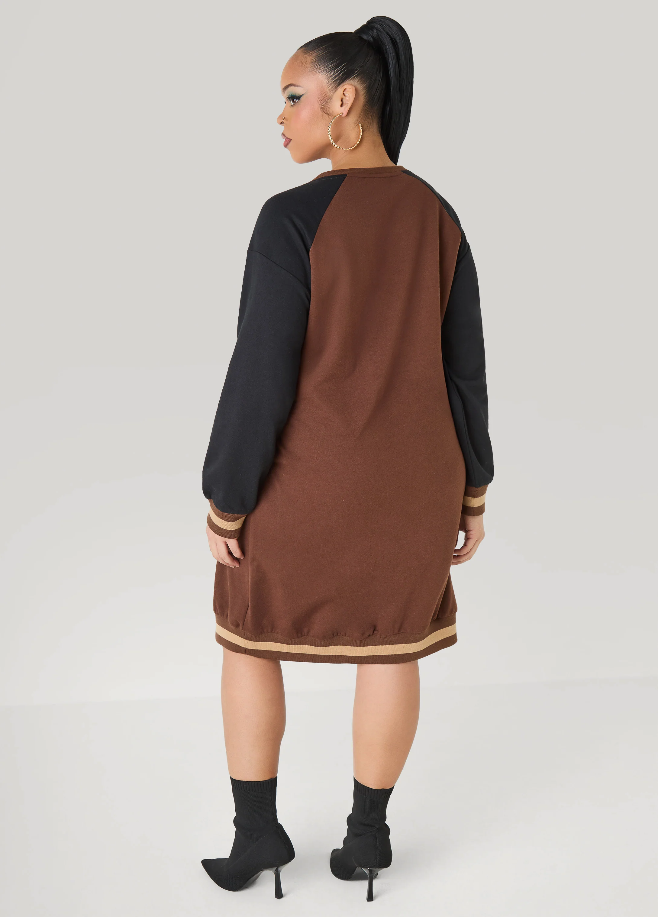 Raglan French Terry Sneaker Dress - Image 9