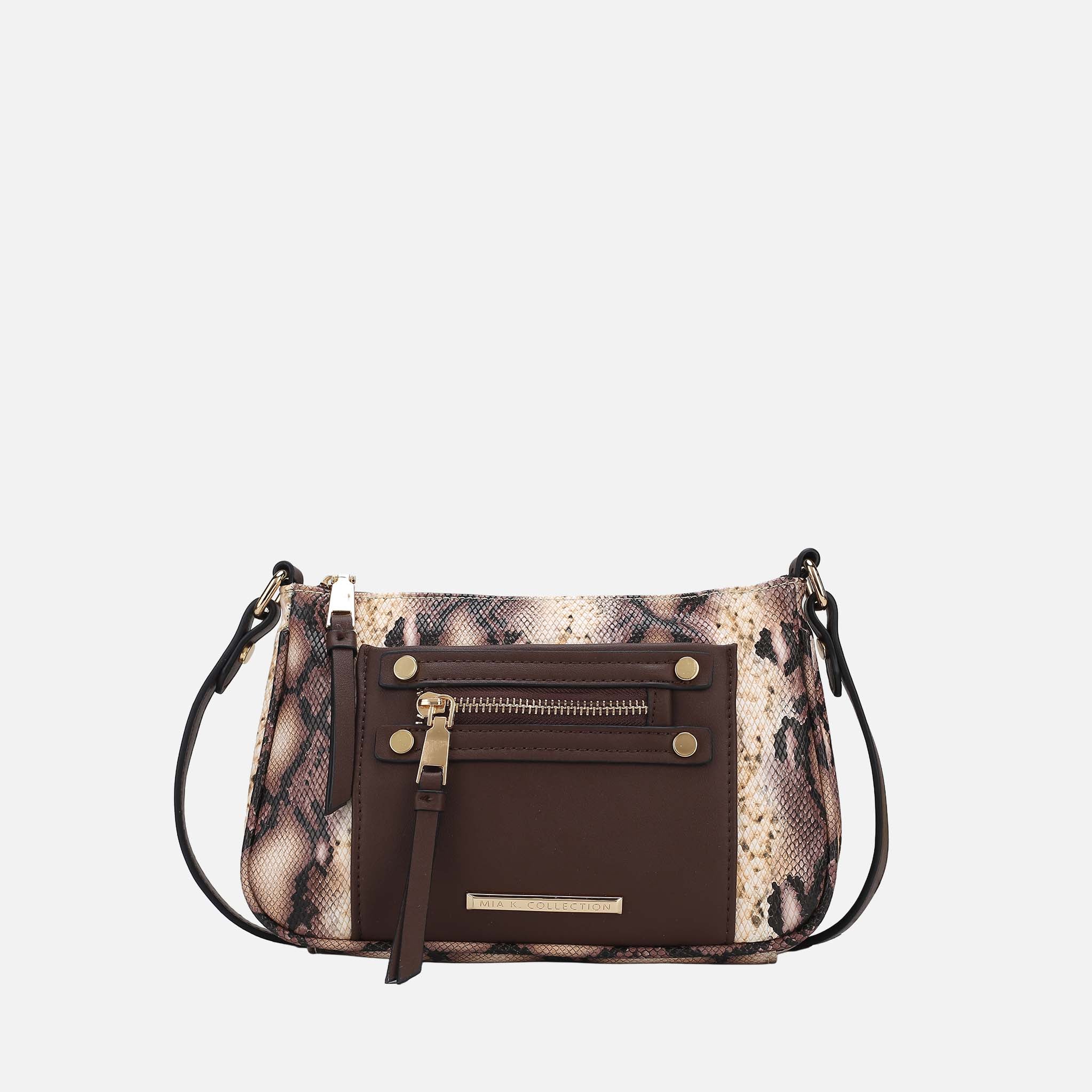 Essie Snake Effect Crossbody Bag - Image 4
