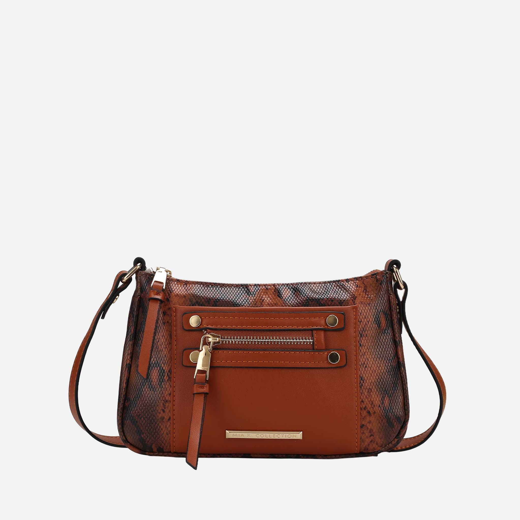 Essie Snake Effect Crossbody Bag - Image 5
