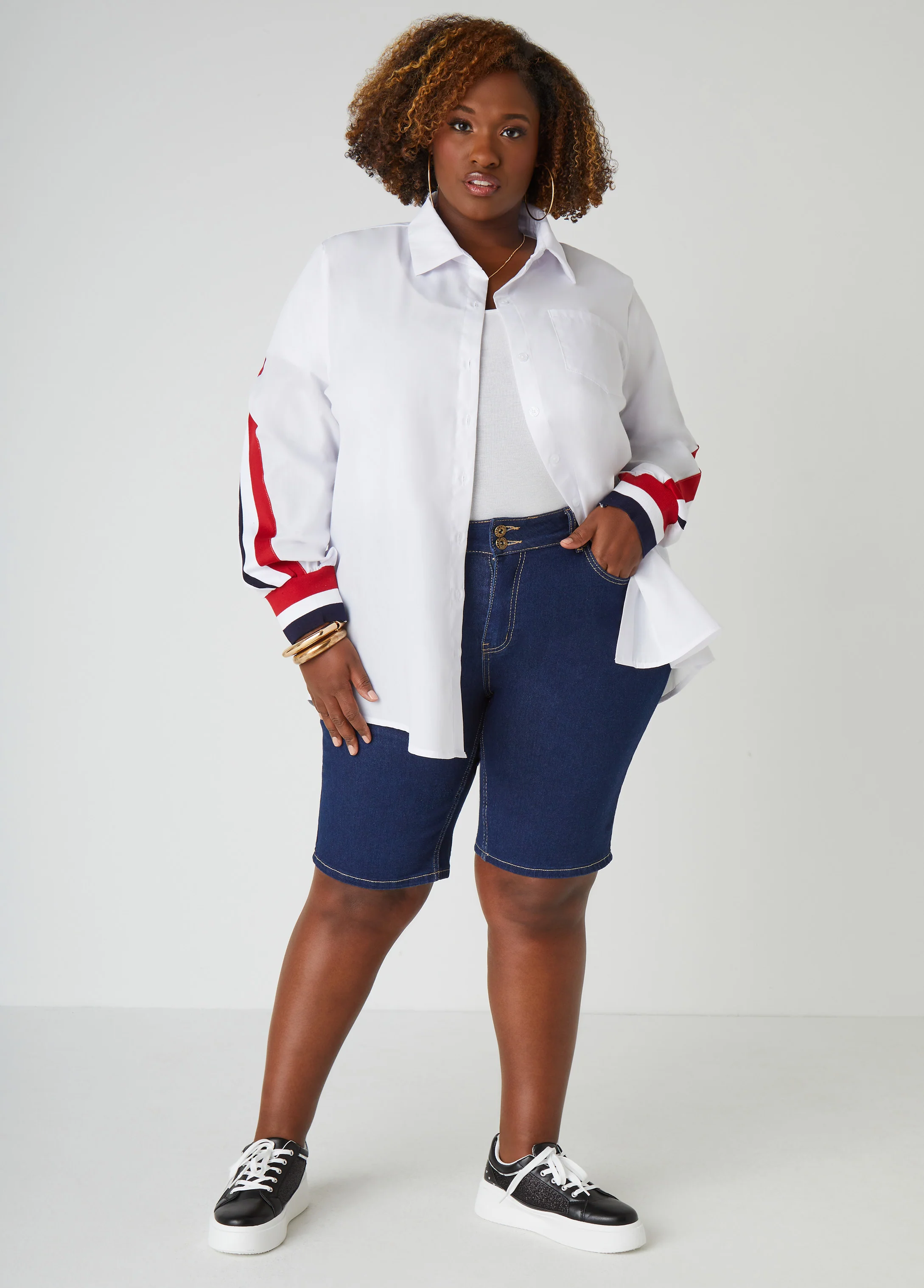 Fearless Denim Shorts - Image 3