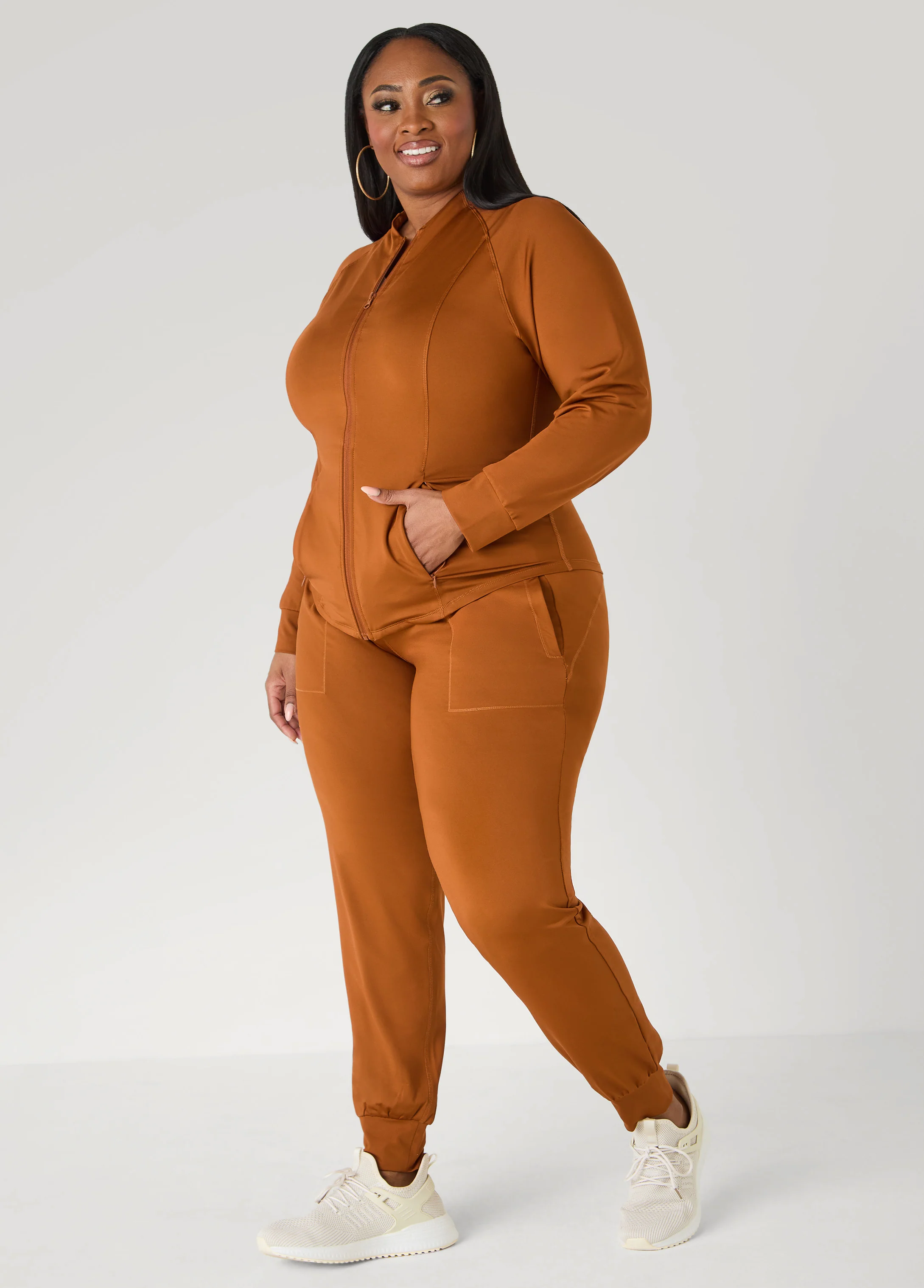 Zip Front Track Jacket - Image 3