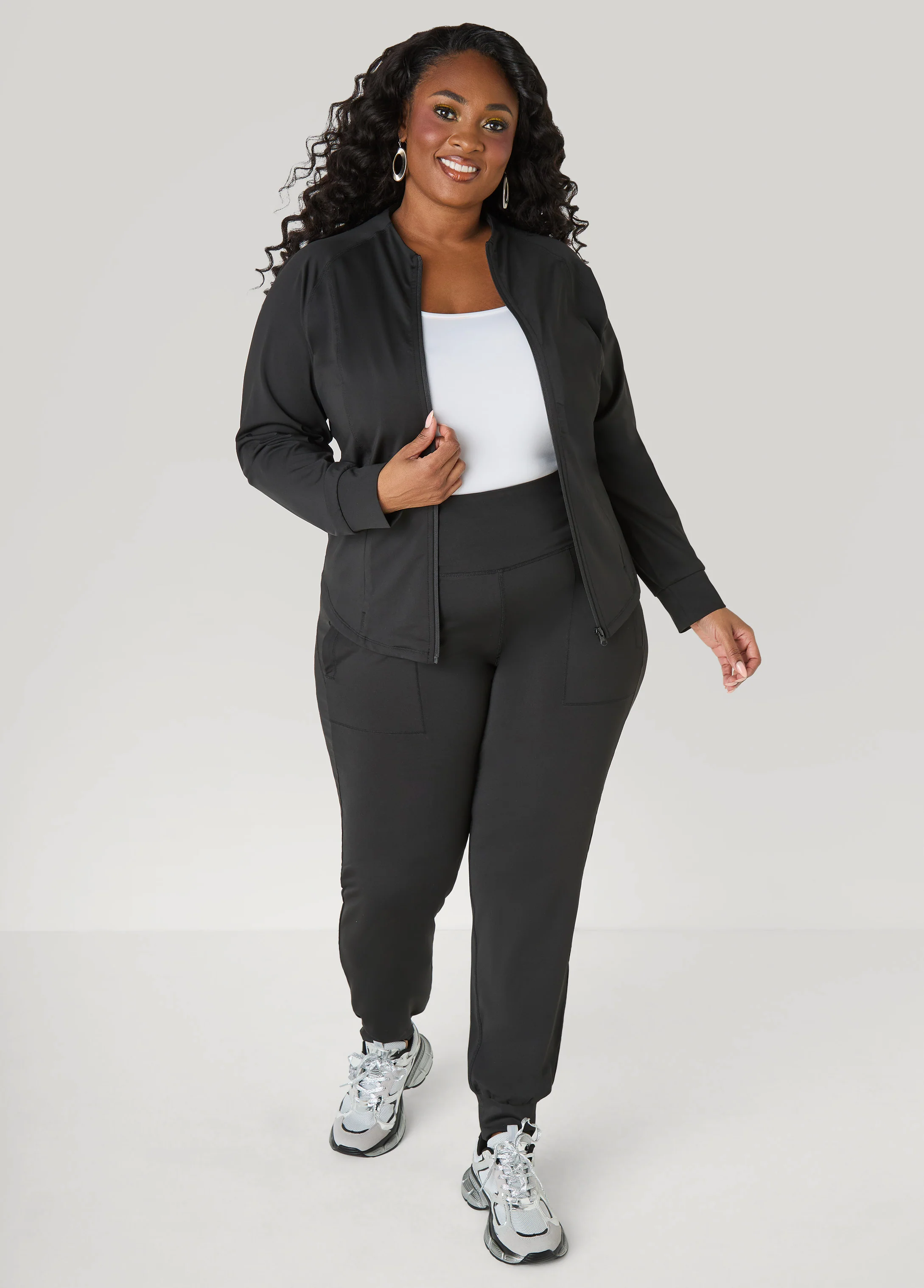 Zip Front Track Jacket - Image 7