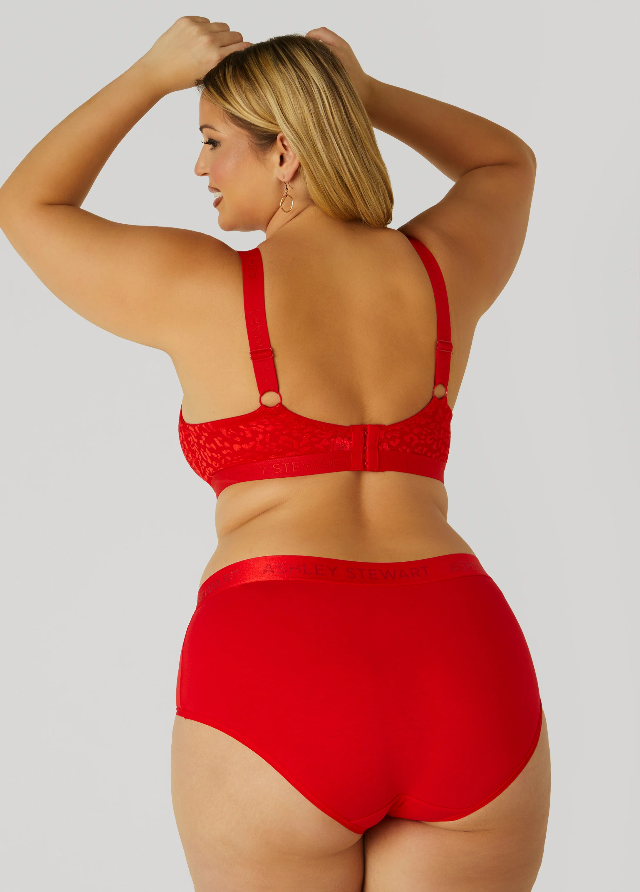 Leopard Jacquard Wireless Bra - Image 5