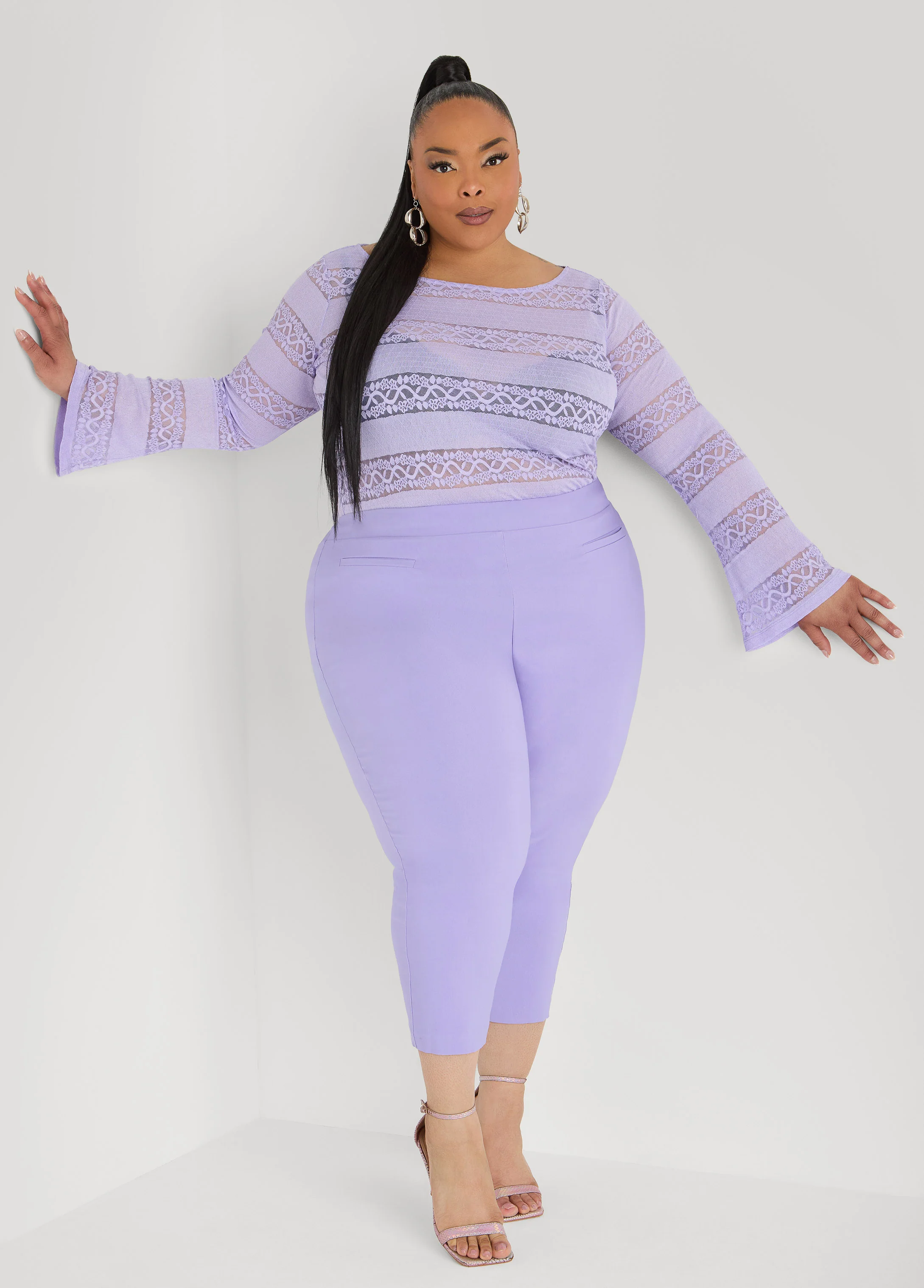 Lace Paneled Top - Image 4