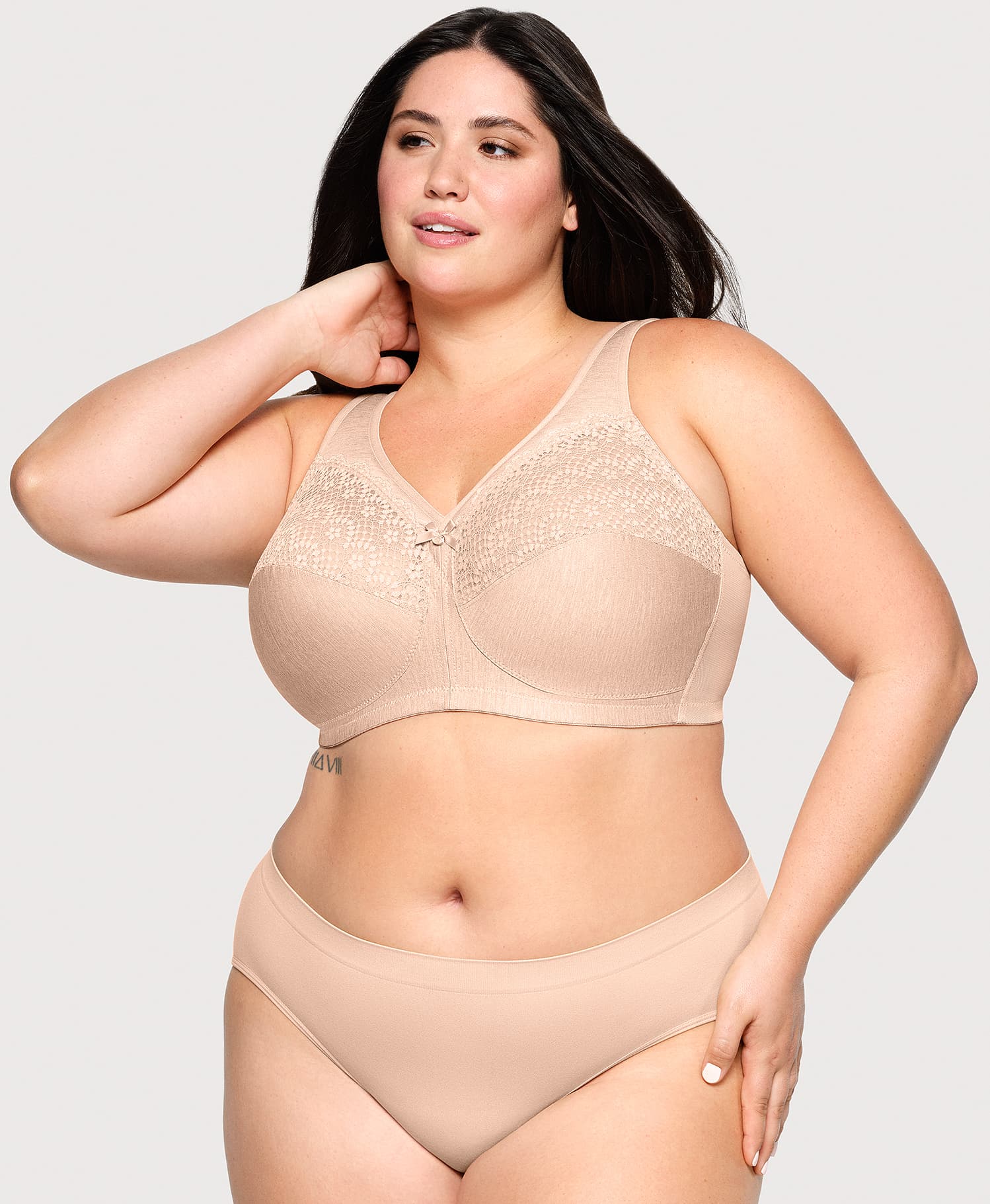 MagicLift Moisture Control Bra Cafe Heather - Image 3
