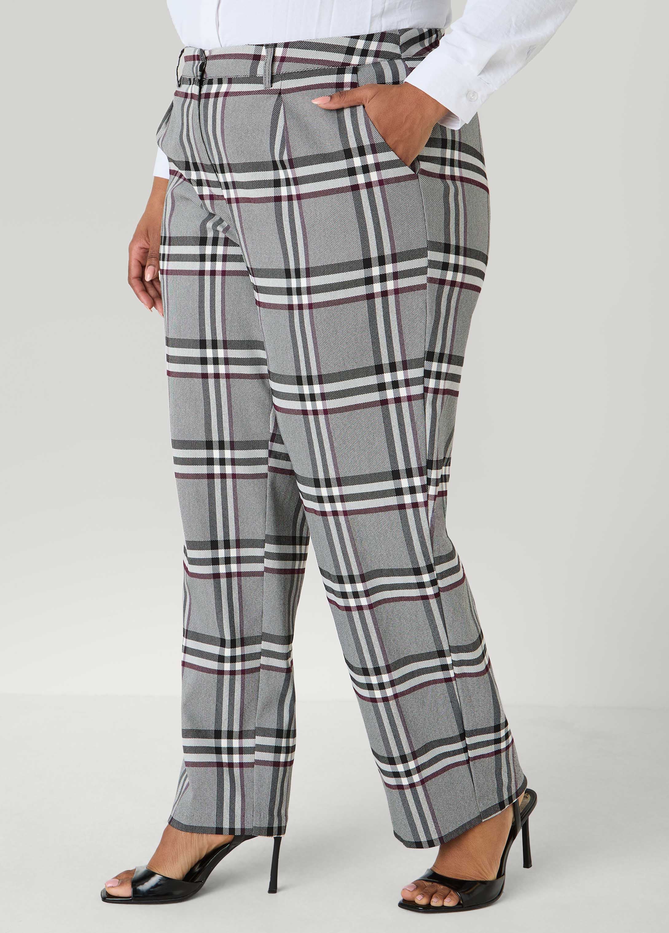 Millennium Plaid Trousers - Image 3