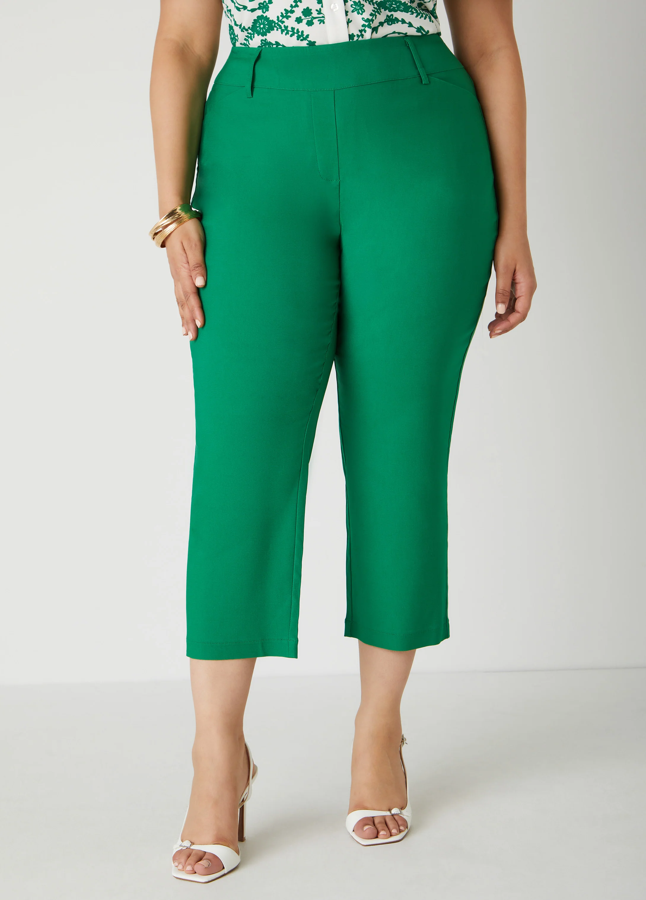 Millennium Cropped Twill Pants - Image 4