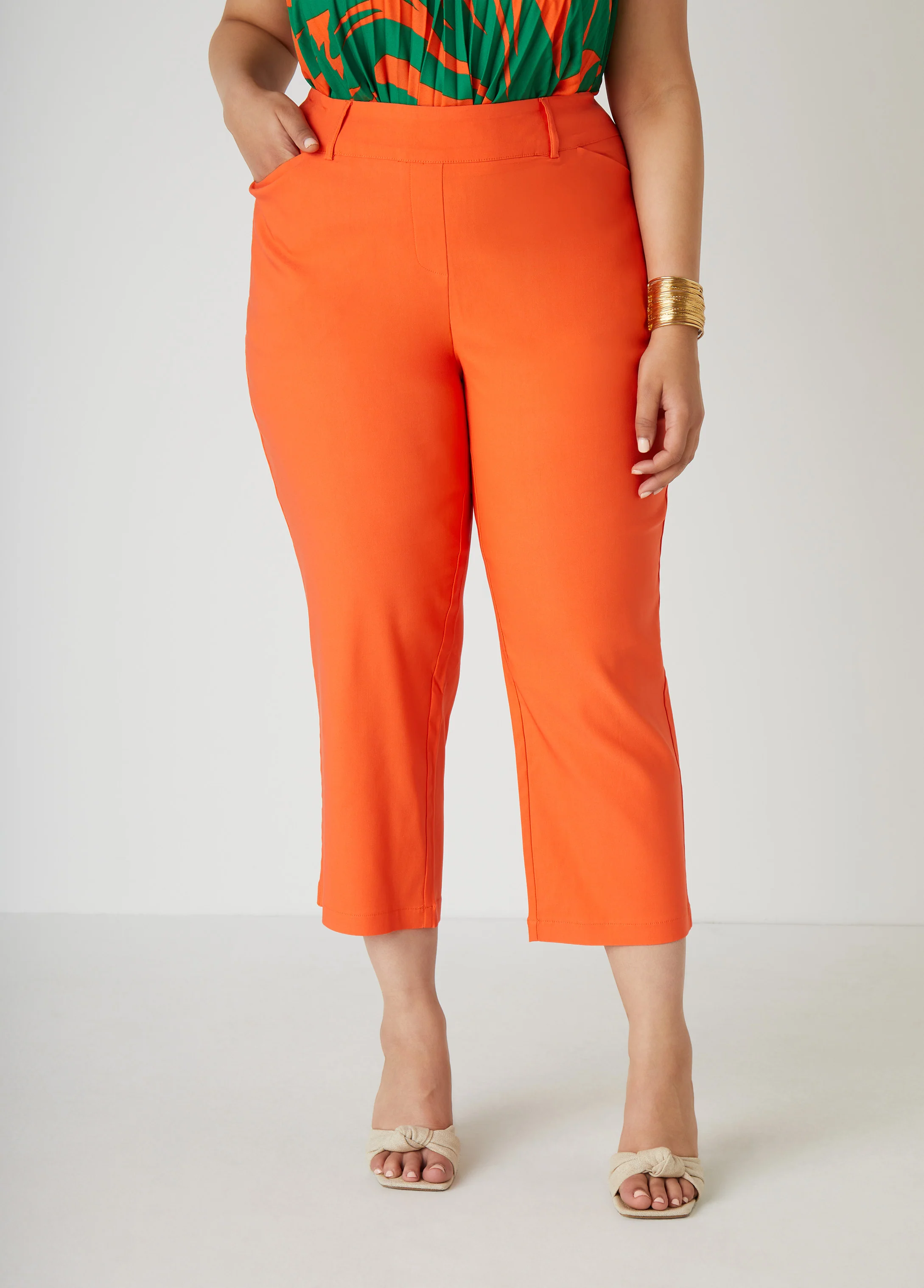 Millennium Cropped Twill Pants - Image 7