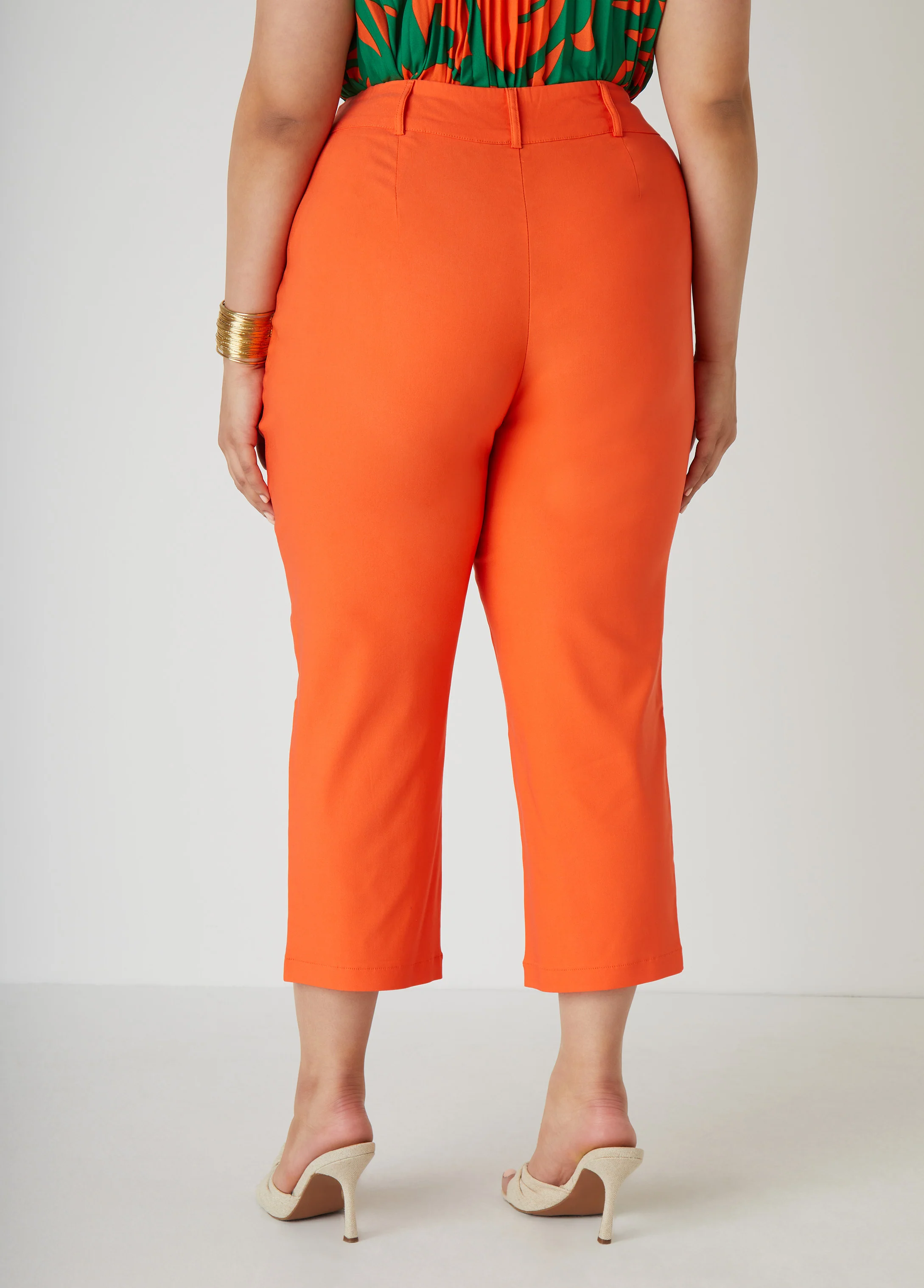 Millennium Cropped Twill Pants - Image 8