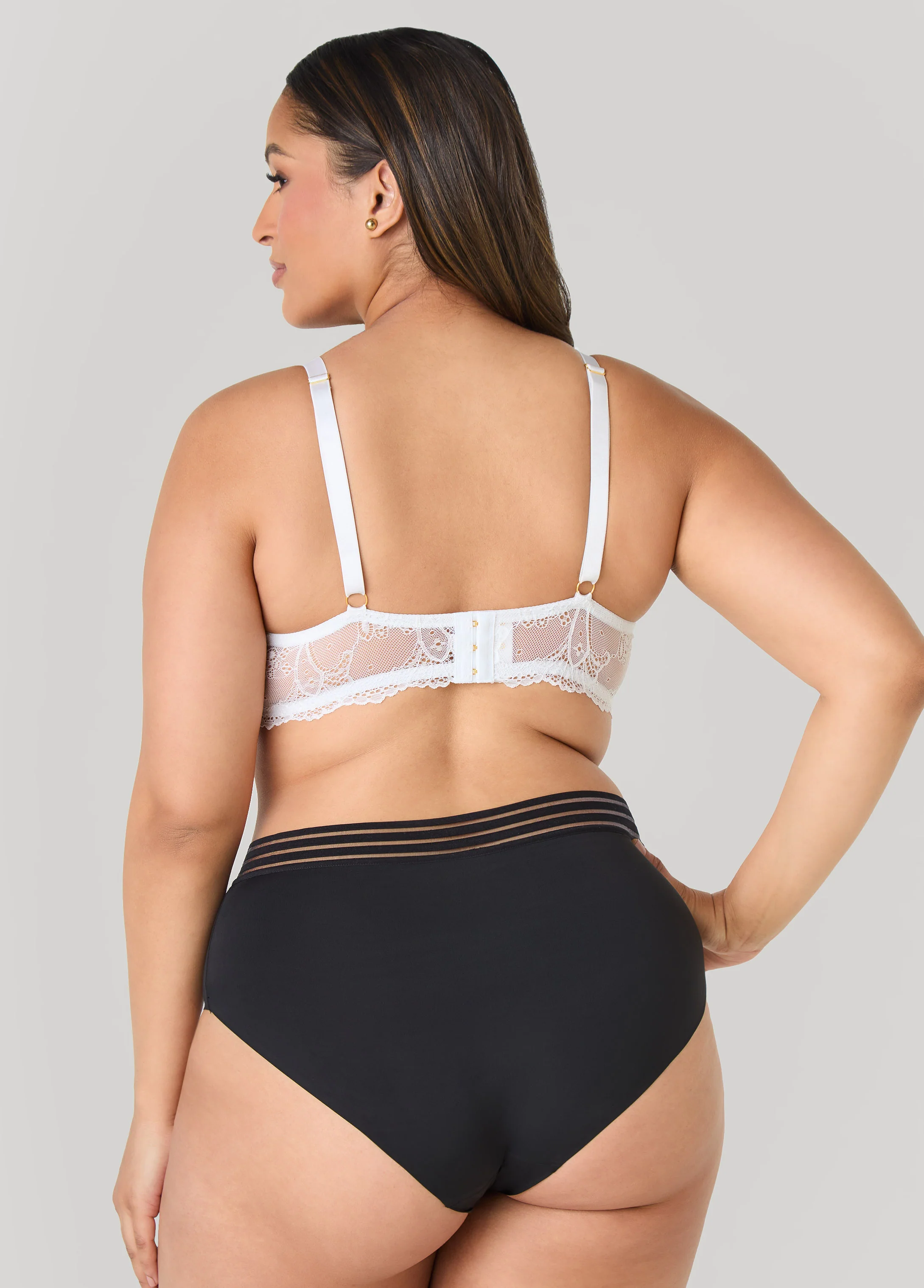 3 Pack Lace Wireless Bras - Image 3