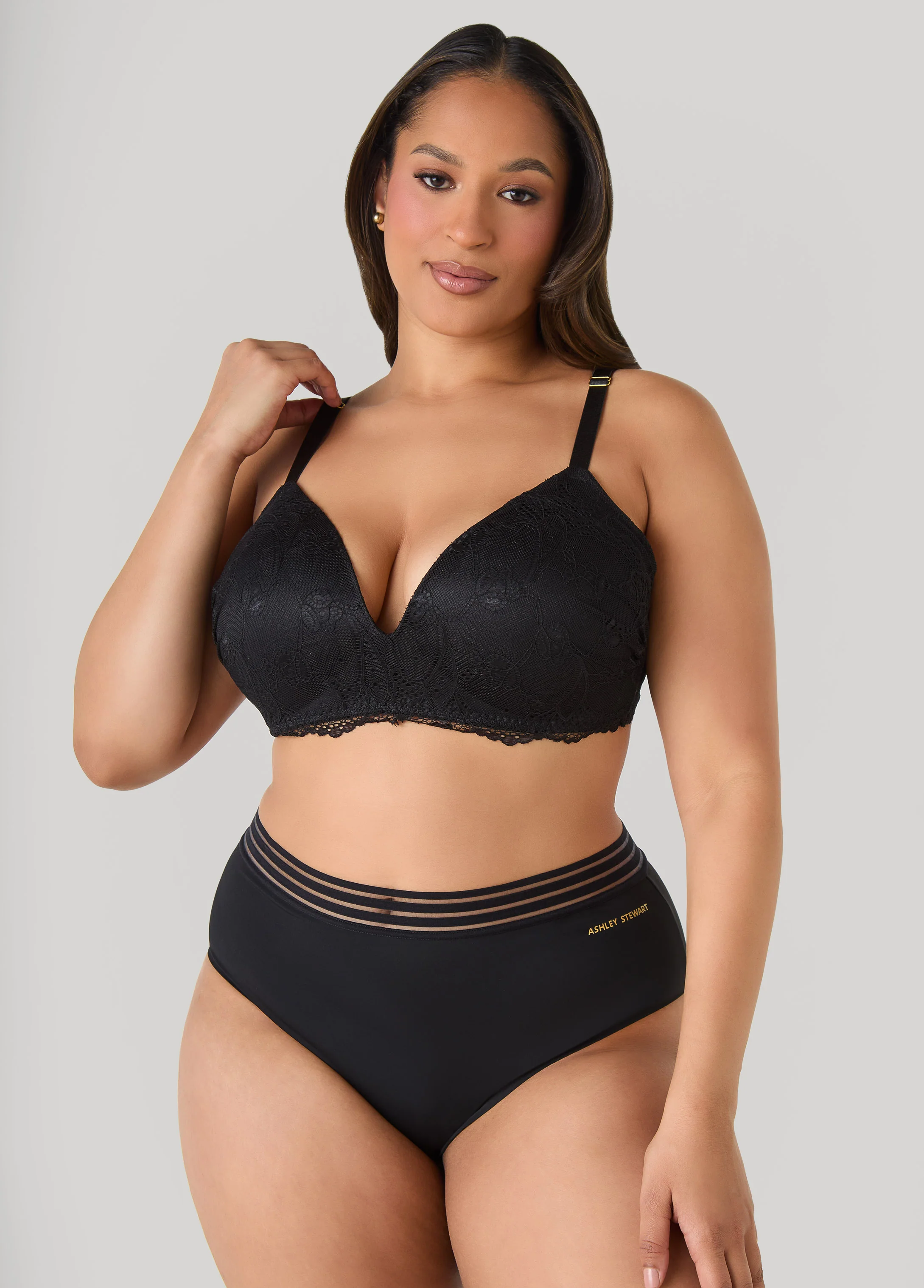 3 Pack Lace Wireless Bras - Image 6