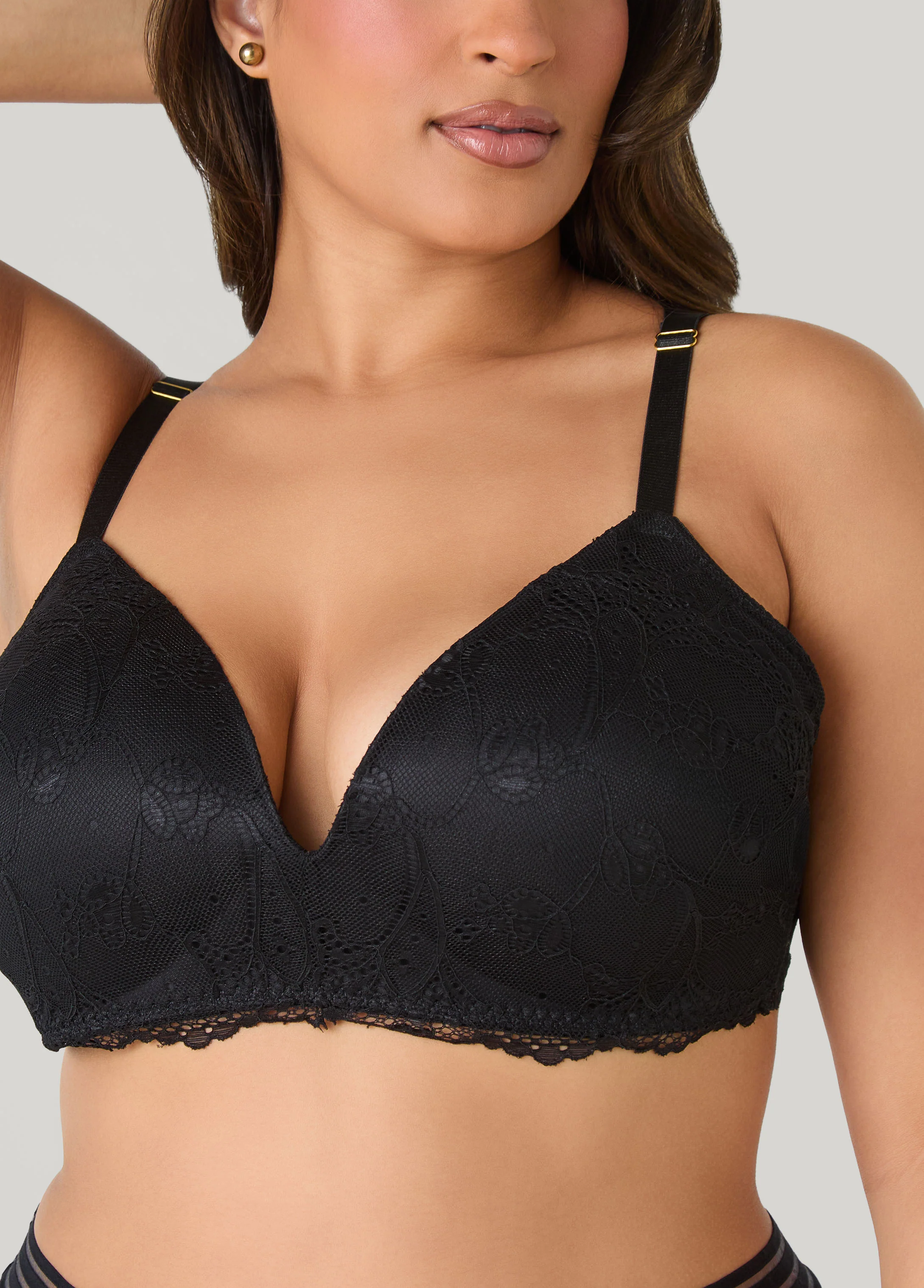 3 Pack Lace Wireless Bras - Image 7