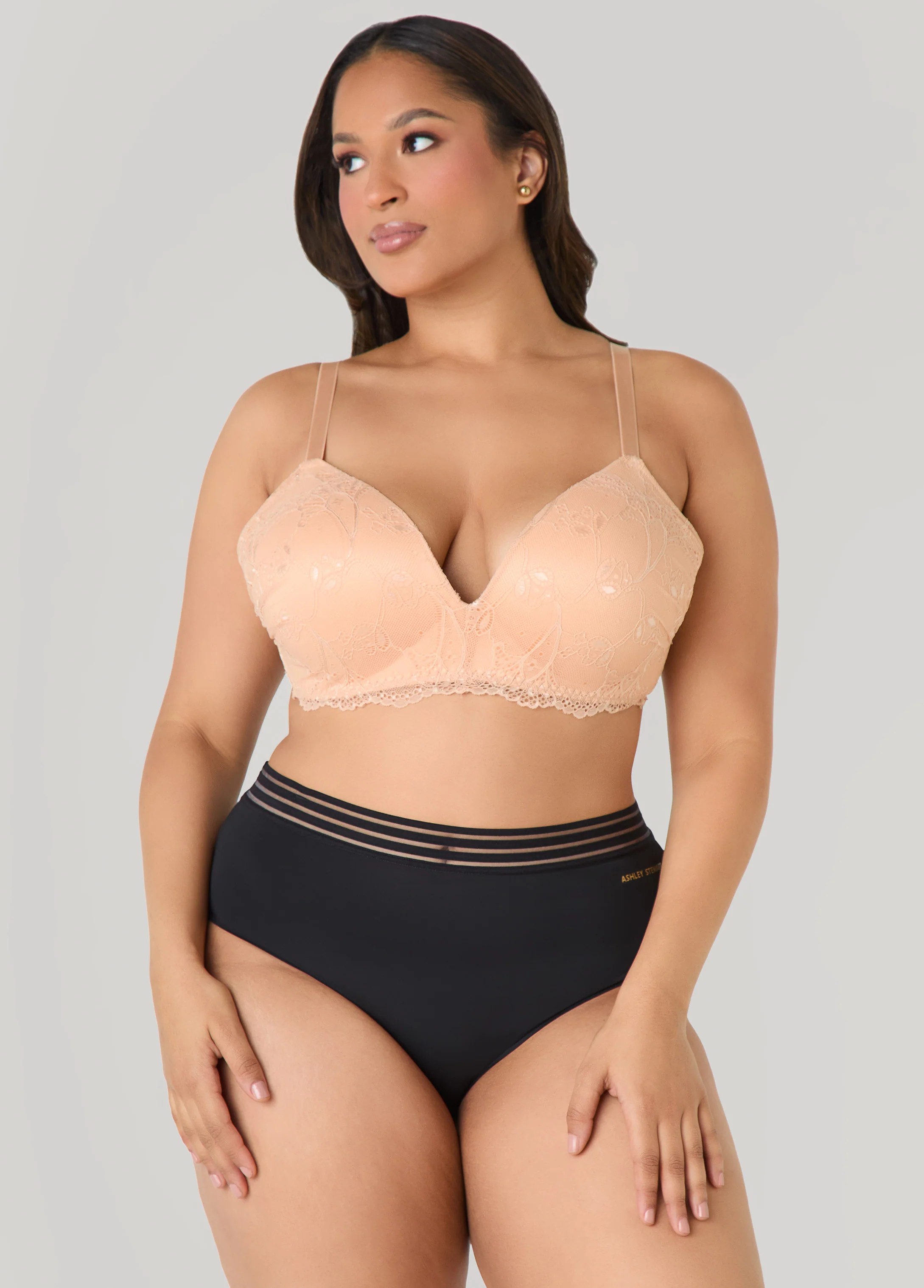 3 Pack Lace Wireless Bras - Image 9