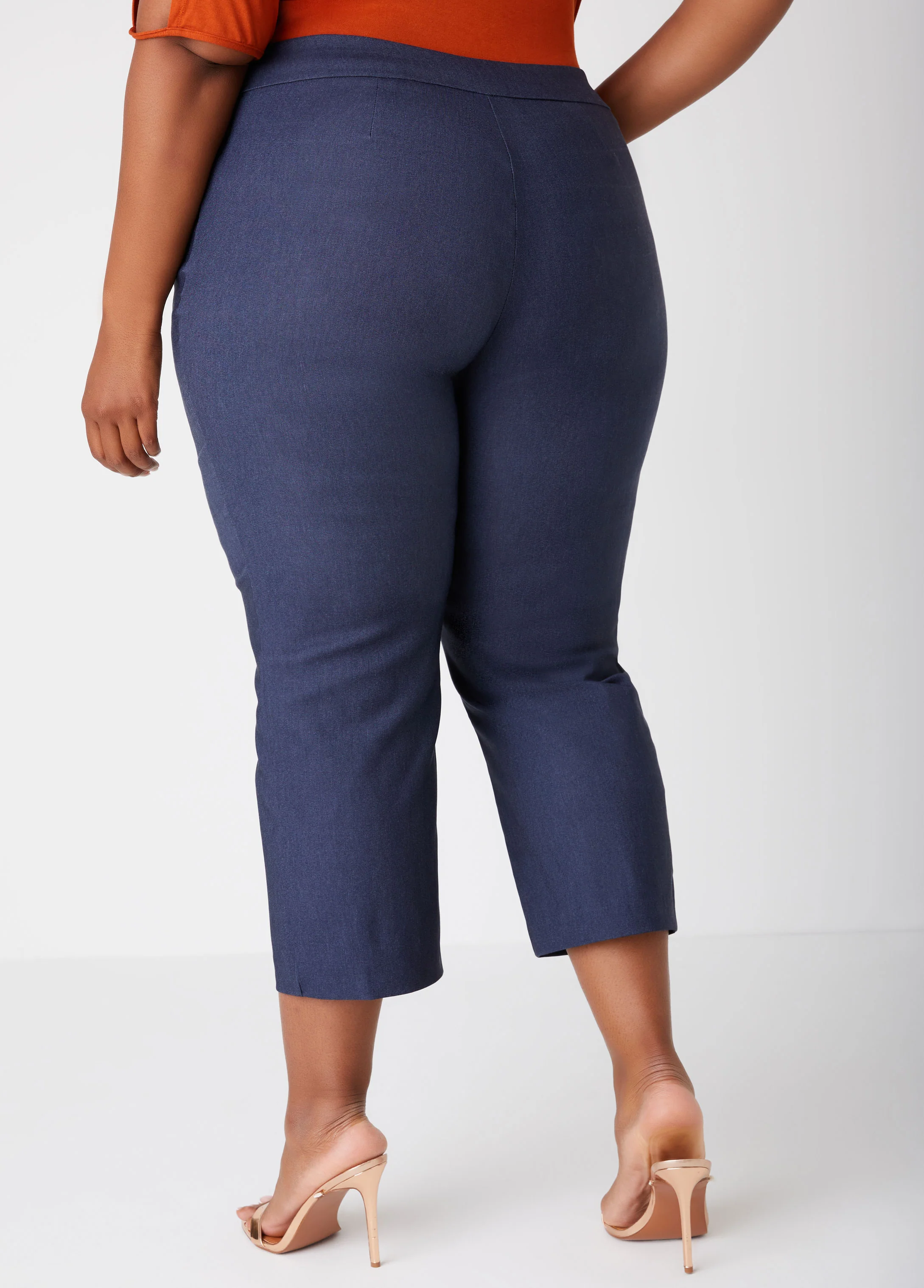 Pull On Mid Rise Capris - Image 5