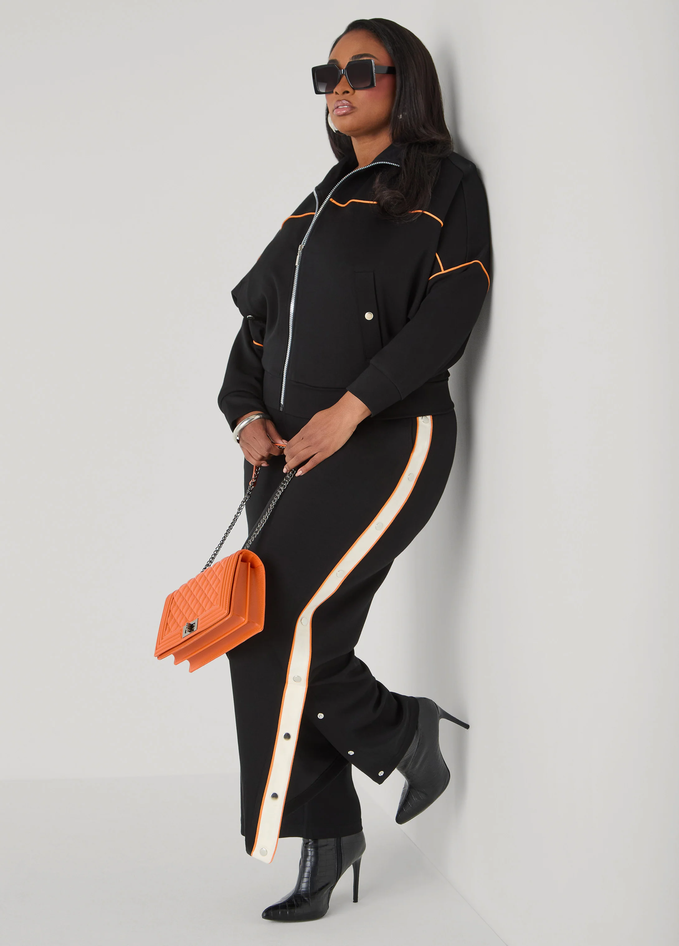 Piped Jersey Track Jacket - Image 3