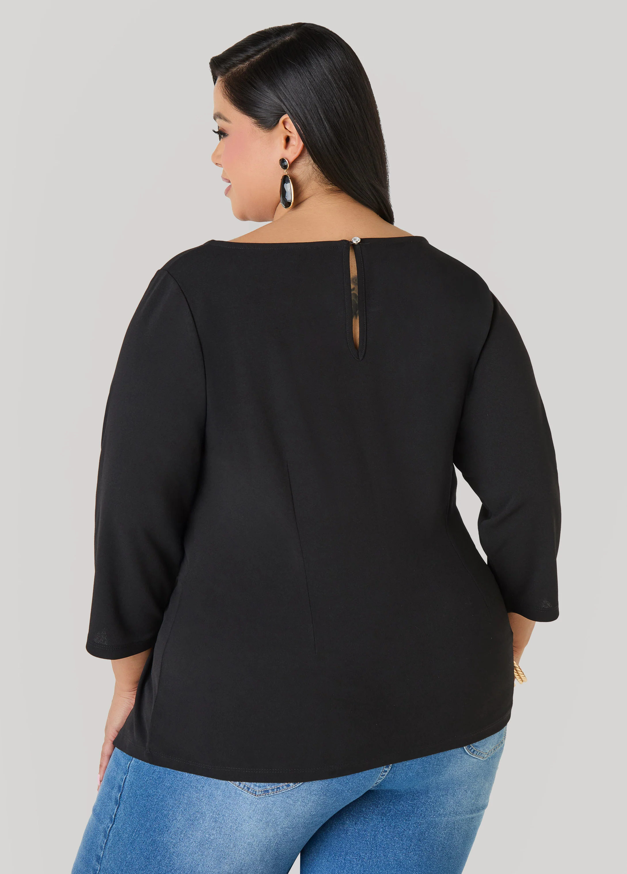 Knotted Boat Neck Top - Image 13