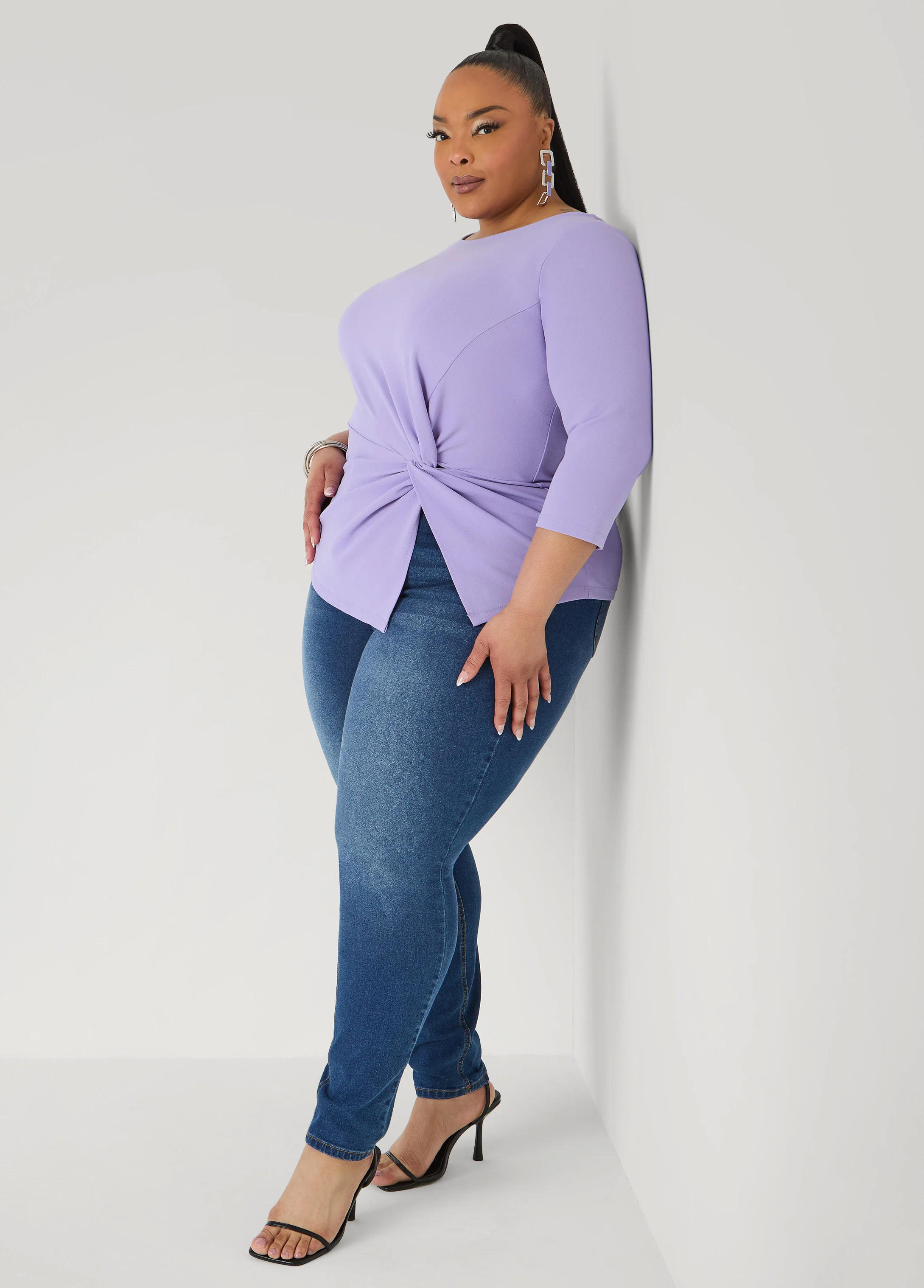 Knotted Boat Neck Top - Image 7