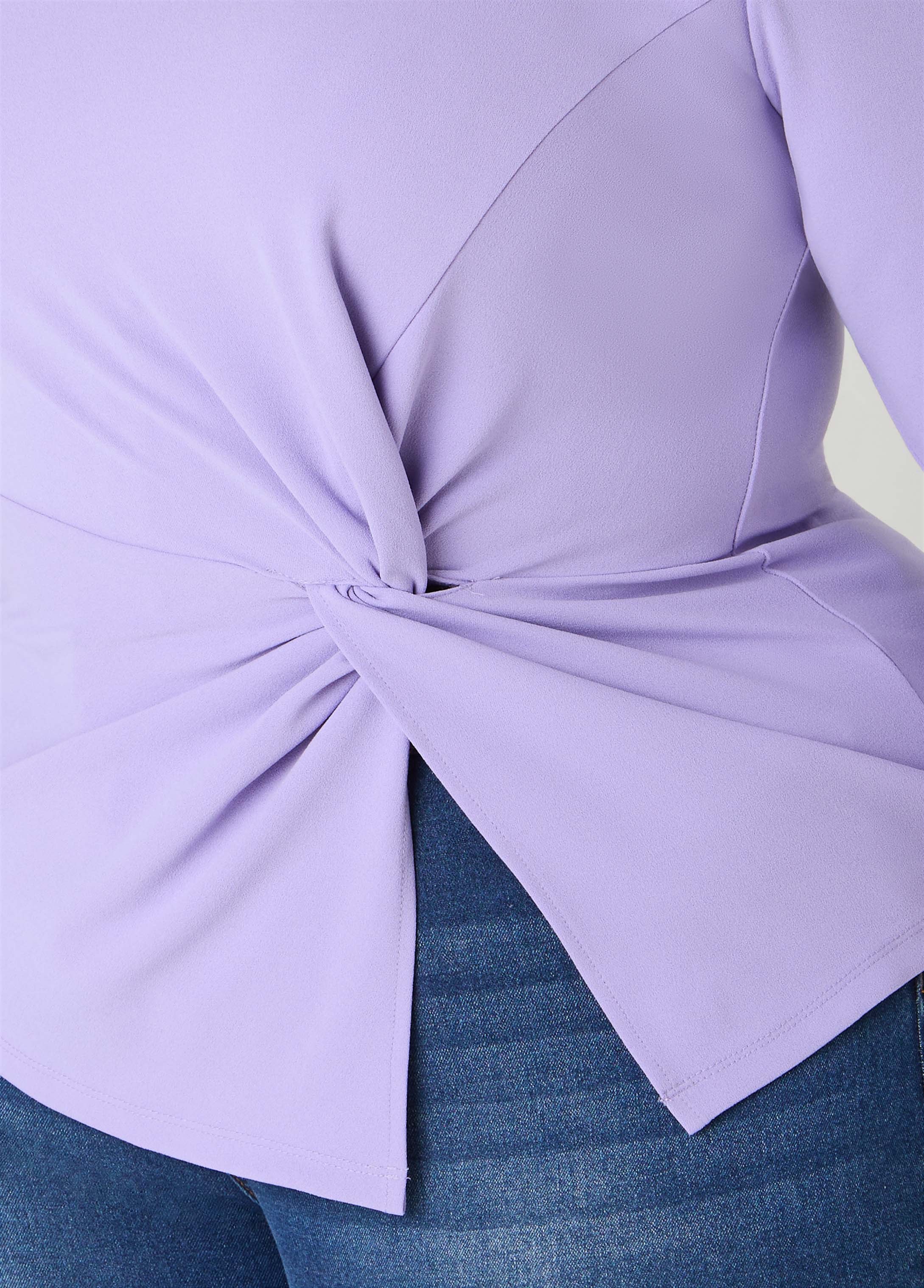 Knotted Boat Neck Top - Image 8