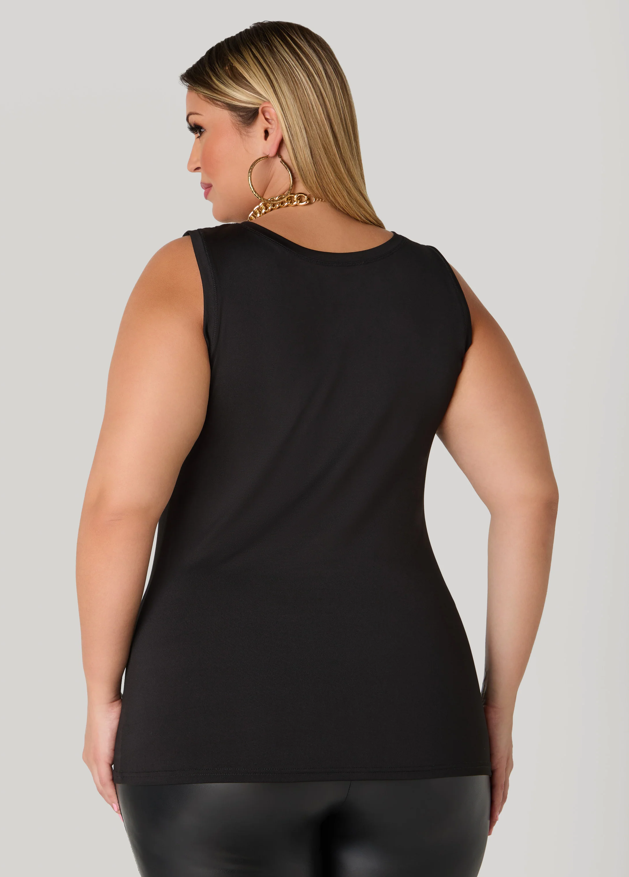 Basic Knit Cami Top - Image 6