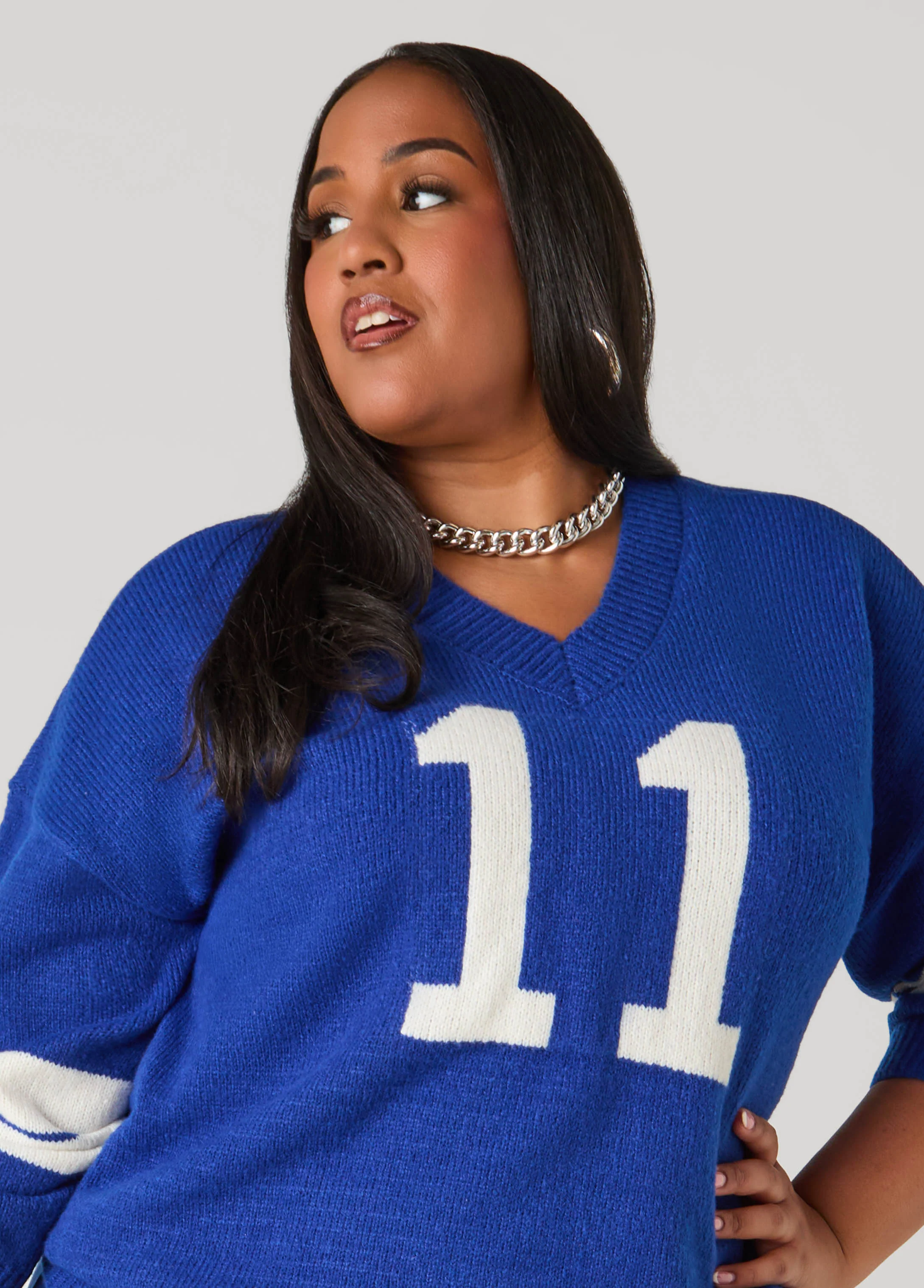 11 Jacquard Varsity Sweater - Image 5