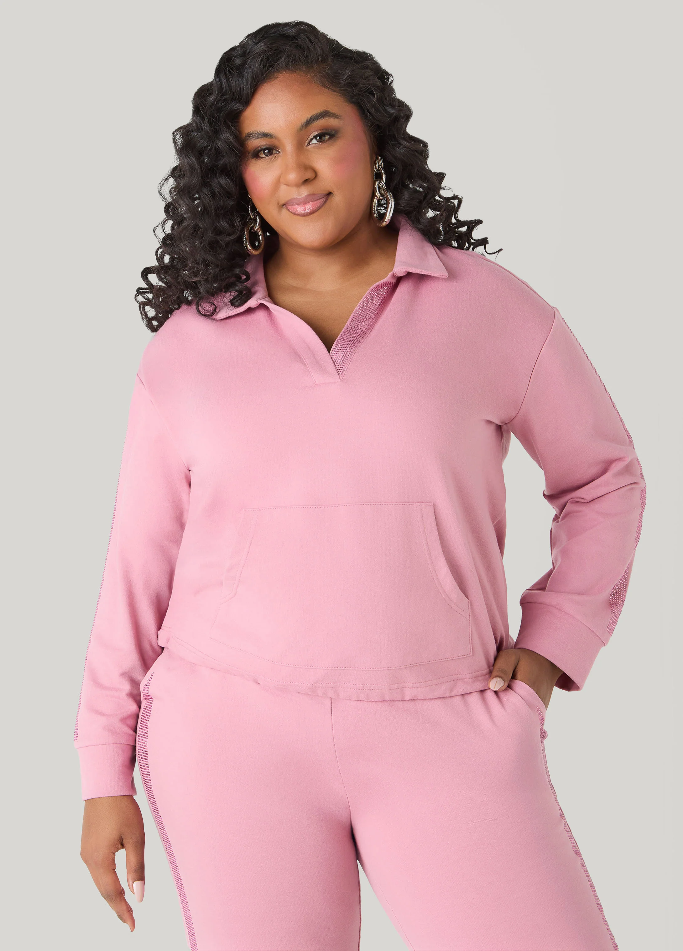 Crystal V Neck Pullover - Image 5